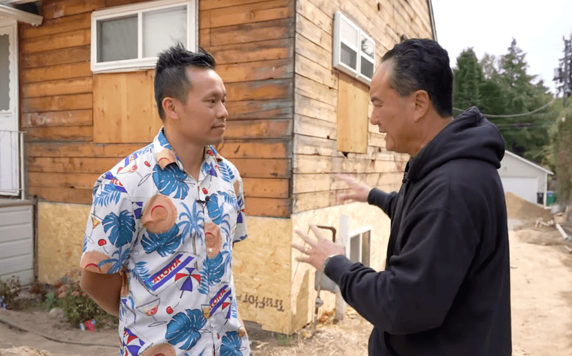 Community members celebrating investment success